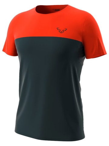 DYNAFIT Functioneel shirt "TRAVERSE S-TECH" zwart/oranje