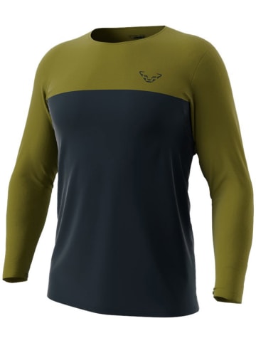DYNAFIT Funktionslongsleeve "TRAVERSE S-TECH" in Oliv/ Schwarz