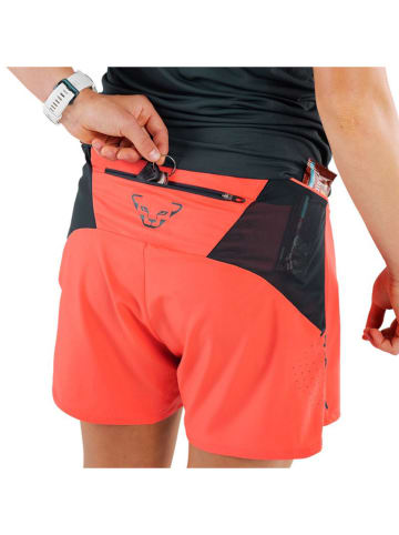DYNAFIT 2in1-Funktionsshorts "ALPINE PRO" in Orange/ Schwarz