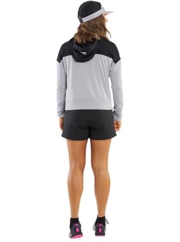 DYNAFIT Funktionshoodie "DRIRELEASE" in Grau/ Schwarz