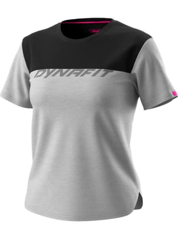 DYNAFIT Funktionsshirt "DRIRELEASE" in Grau/ Schwarz