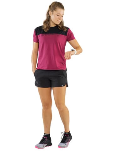 DYNAFIT Funktionsshirt "DRIRELEASE" in Pflaume/ Schwarz