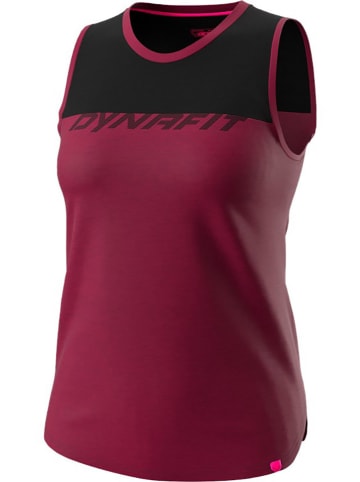 DYNAFIT Functionele top "DRIRELEASE" pruimkleurig/zwart