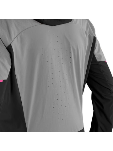 DYNAFIT Funktionsjacke "TRAVERSE ALPHA" in Grau/ Schwarz