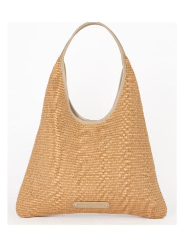 maison héritage PARIS Schultertasche "Mald" in Beige - (B)38 x (H)47 cm
