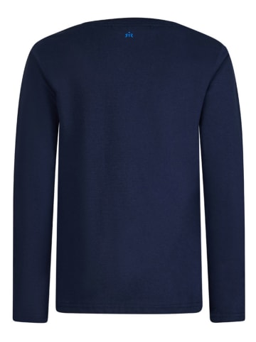 Retour Longsleeve "Abel" in Dunkelblau