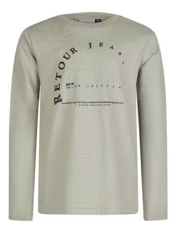 Retour Longsleeve "Abel" in Salbei