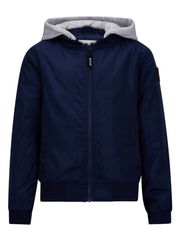 Retour Sweatjacke "Ruben" in Dunkelblau