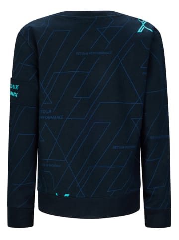 Retour Sweatshirt "Skill" in Dunkelblau
