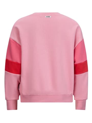 Retour Sweatshirt "Ruby" in Rosa/ Rot