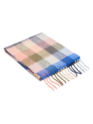 Becksöndergaard Woll-Schal "Check Anilopa" in Bunt - (L)200 x (B)35 cm