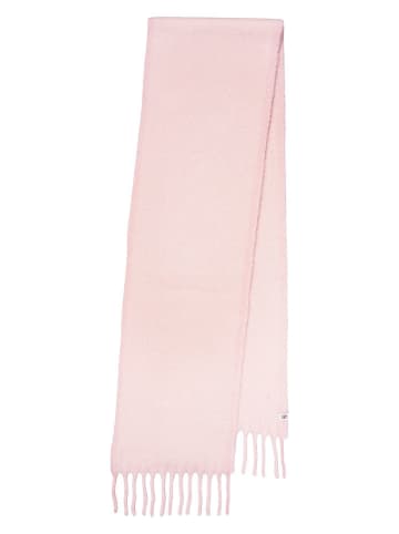 Becksöndergaard Woll-Schal "Solid Yuta" in Rosa - (L)210 x (B)26 cm