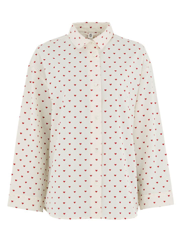 Becksöndergaard Pyjama in Creme/ Rot