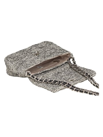 Becksöndergaard Schultertasche "Dew Hollis" in Weiß/ Schwarz - (B)26 x (H)16 cm