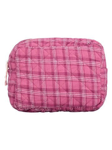 Becksöndergaard Kosmetiktasche "Flannel Malin" in Pink - (B)28 x (H)20 cm