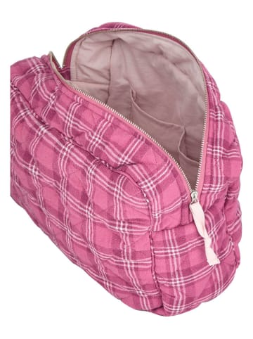 Becksöndergaard Kosmetyczka "Flannel Malin" w kolorze różowym - 28 x 20 cm