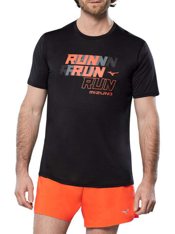 Mizuno Hardloopshirt zwart