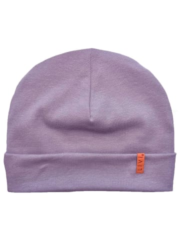 LiVi Rippbeanie "Flieder" in Lila
