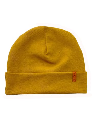 LiVi Rippbeanie "Wüstensand" in Hellbraun
