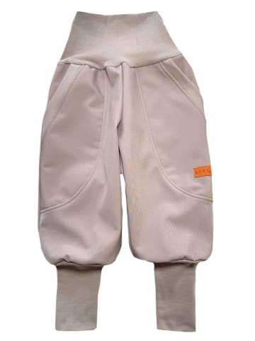 LiVi Softshell-Streetjogger "Mauve" in Beige