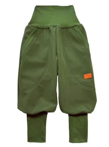 LiVi Softshell-Streetjogger "Olive" in Grün