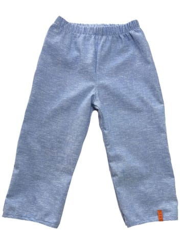 LiVi Leinen-Easypant "Leinen Jeans uni" in Blau