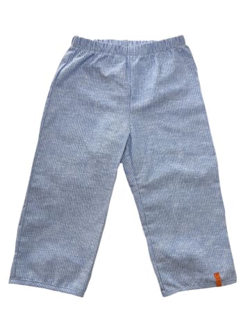 LiVi Leinen-Easypant "Leinen Jeans Finestripes" in Blau