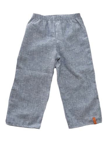 LiVi Leinen-Easypant "Leinen Marine Finestripes" in Blau