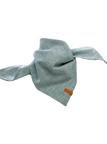 LiVi Linnen doek "Green finestripes" groen