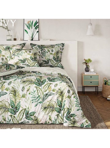 Passion dElly Beddengoedset "Ivy" groen/wit