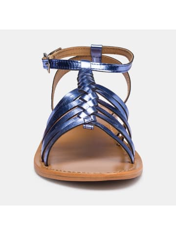 CALANK Leren sandalen blauw