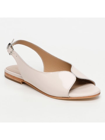 CALANK Leder-Sandalen in Rosa