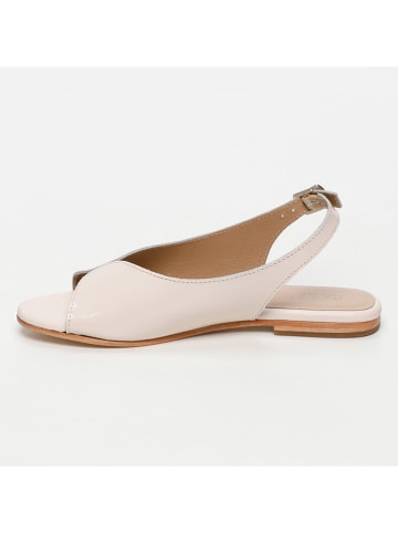 CALANK Leder-Sandalen in Rosa