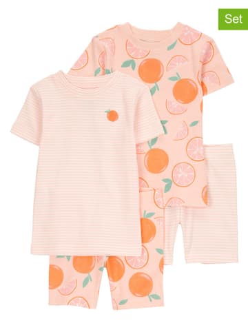 carter's 2er-Set: Pyjamas in Rosa