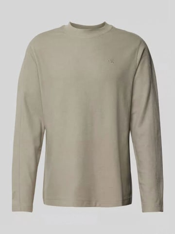 Calvin Klein Longsleeve in Hellgrün