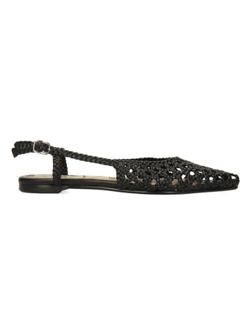 MELVIN & HAMILTON Leder-Slingballerinas "Alexa" in Schwarz
