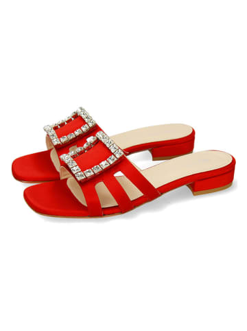 MELVIN & HAMILTON Slippers "Eugenie" rood
