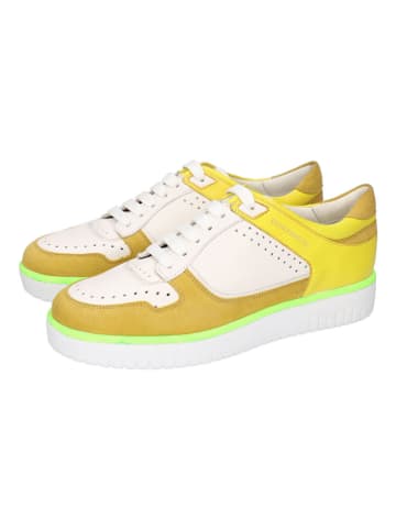 MELVIN & HAMILTON Leren sneakers "Adele" geel/wit