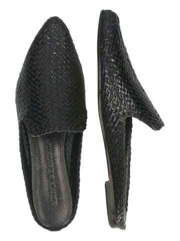 MELVIN & HAMILTON Leder-Clogs "Lydia" in Schwarz