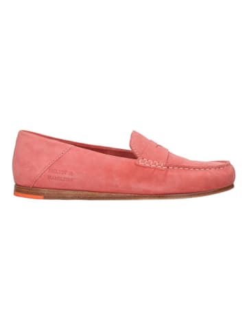 MELVIN & HAMILTON Leren instappers "Thea" lichtroze