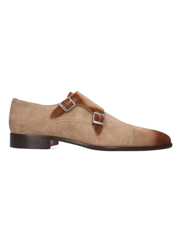 MELVIN & HAMILTON Leder-Slipper "Lewis" in Beige