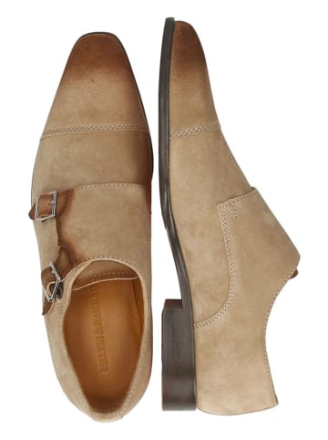 MELVIN & HAMILTON Leder-Slipper "Lewis" in Beige