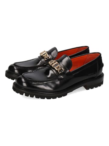 MELVIN & HAMILTON Leder-Mokassins "Regine" in Schwarz
