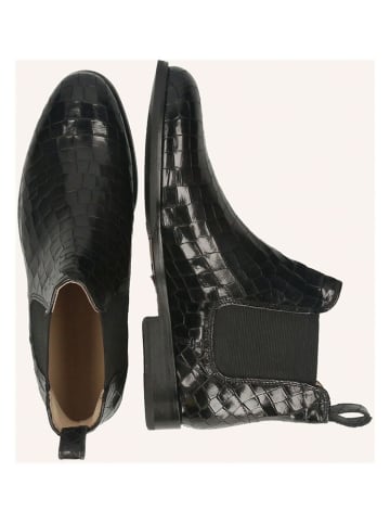 MELVIN & HAMILTON Leren chelseaboots "Susan" zwart