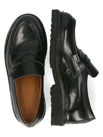 MELVIN & HAMILTON Leren mocassins "Matteo" zwart