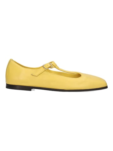 MELVIN & HAMILTON Leder-Spangenballerinas "Livia" in Gelb
