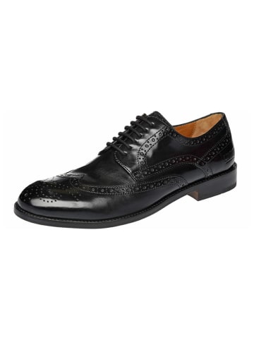 Cinque Leren veterschoenen "Leonardo" zwart