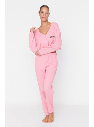 trendyol Pyjama in Rosa