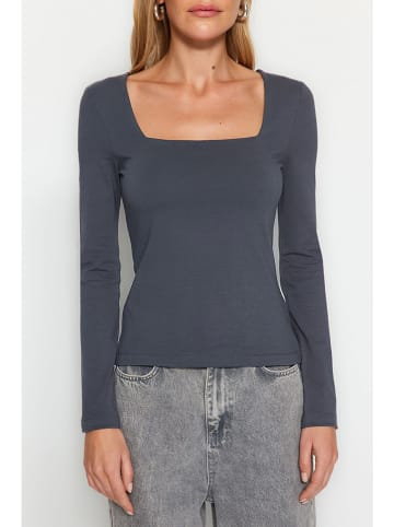trendyol Longsleeve antraciet