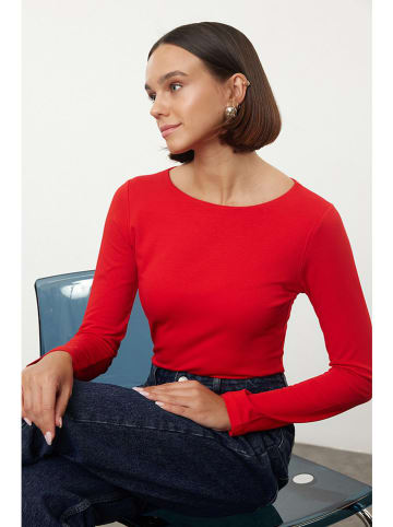 trendyol Longsleeve in Rot